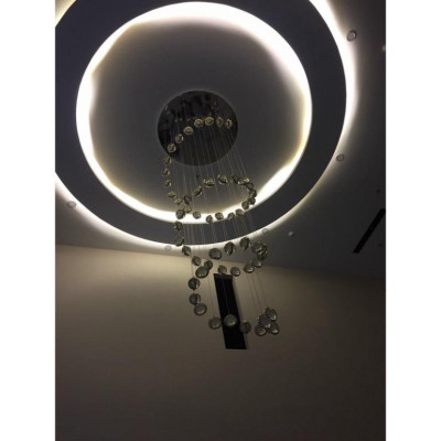 Đèn thả phale hình trụ ,đèn thông tầng,đèn phòng ngủ, DT