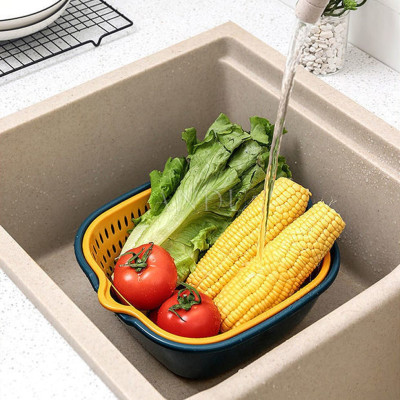 Sét Rỗ Nhựa Đựng Rau Củ Quả 6 Món 3 Kích Cỡ Đa Năng - PaKaSa - Hàng Chính Hãng 