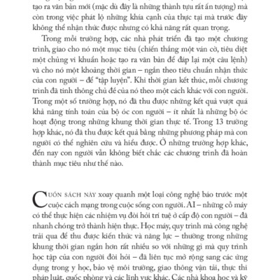 Thời Đại AI Và Tương Lai Loài Người Chúng Ta_TRE 	