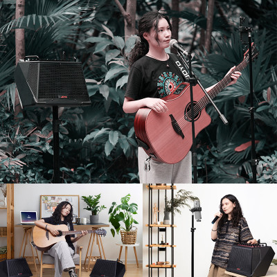 Joyo BSK-150 Amplifier Acoustic Joyo BSK-150 | Công Suất 150W Có Bluetooth, Pin Tích Hợp - Hàng chính hãng 