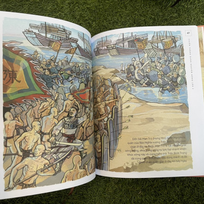 [Bộ LỊCH SỬ VIỆT NAM BẰNG TRANH] - NXB TRẺ - [LSVN bằng tranh: Chiến thắng Quân Nguyên Mông lần 2 ] -