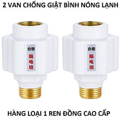 Van Chống Giật Bình Nóng Lạnh Bộ 2 Cái – Zen Đồng Chịu Nhiệt, Chống Rò Điện Hiệu Quả, Loại Tốt Nhất Hiện Nay