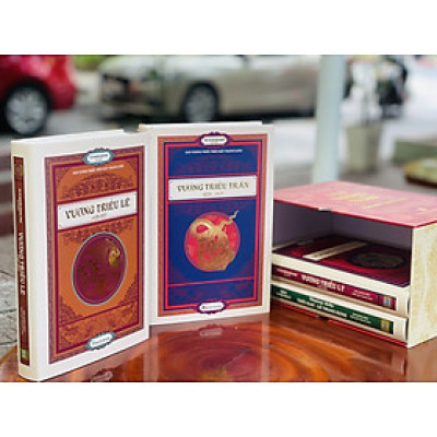 (Boxset) (Combo trọn bộ 4 cuốn) CÁC VƯƠNG TRIỀU TRÊN ĐẤT THĂNG LONG - ẤN BẢN BÌA CỨNG – Nhiều tác giả – NXB Hà Nội 