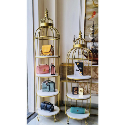 Kệ Decor Lồng Chim Sang Chảnh 1m60x40 SALE