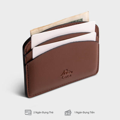 Ví Lata ( Thời trang nam đựng namecard - Ví da Luxdeli LVN100 )