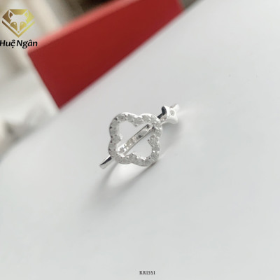Nhẫn bạc nữ S925 Italia Bạc Xinh Huệ Ngân- RR1351