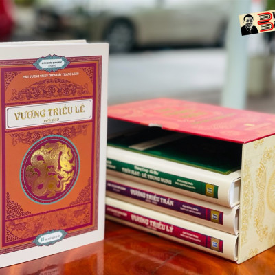 (Boxset) (Combo trọn bộ 4 cuốn) CÁC VƯƠNG TRIỀU TRÊN ĐẤT THĂNG LONG - ẤN BẢN BÌA CỨNG – Nhiều tác giả – NXB Hà Nội 