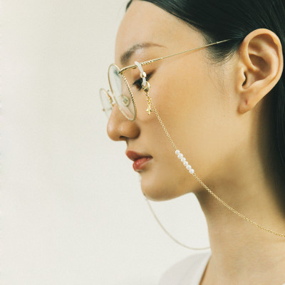 Phụ kiện kính dây đeo gọng kính gothic phong cách retro cổ điển chuỗi đeo kính chống trượt