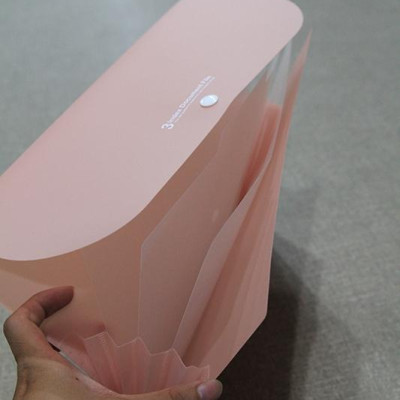 Bìa Nút 3 Ngăn - Morning Glory 79152 - Màu Hồng