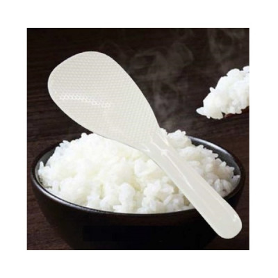 Combo  01 Thùng đựng gạo Inomata cao cấp 10kg (kèm ca đong) + 01 Muôi xới cơm Ion bạc kháng khuẩn, chống dính Nakaya  - Made in Japan