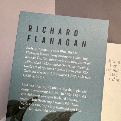 (giải Man Booker 2014) ĐƯỜNG HẸP LÊN MIỀN BẮC THẲM - Richard Flanagan - Nguyễn An Lý dịch - Nhã Nam