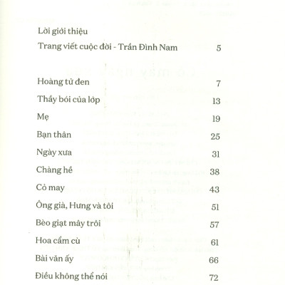 Tủ Sách Vàng -  Tác Phẩm Chọn Lọc Dành Cho Thiếu Nhi - Cỏ May Ngày Xưa