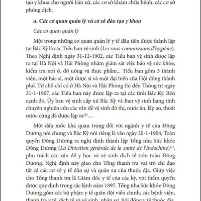 Y TẾ PHƯƠNG TÂY Ở BẮC KỲ (1873-1945) - Bùi Thị Hà