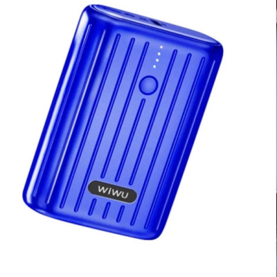 Pin Sạc Wiwu JC-08 Powertank 10000mAh Mini Powerbank Pin Dự Phòng Hỗ Trợ Sạc Nhanh - Hàng Chính Hãng