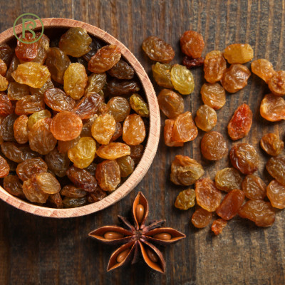 500G Nho Khô Nâu Real Food Làm Snack, Làm Bánh & Sinh Tố Ngọt Ngào & Giàu Dinh Dưỡng (Brown Raisin)