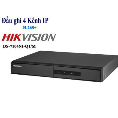 Đầu ghi hình IP H.265+ 4 kênh HIKVISION DS-7104NI-Q1/M - Hàng chính hãng