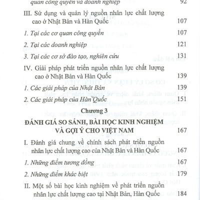 Chính Sách Phát Triển Nguồn Nhân Lực Chất Lượng Cao Ở Nhật Bản Và Hàn Quốc Gợi Ý Cho Việt Nam