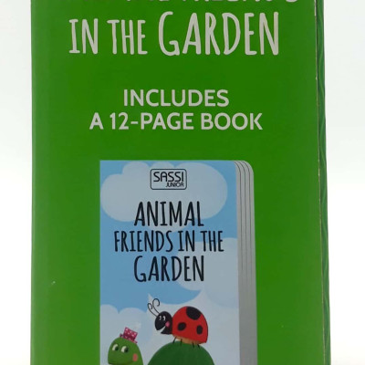 Animal Friends In The Garden (Jigsaw Cubes & Book)