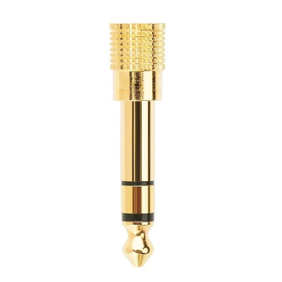 Đầu jack chuyển đổi âm thanh từ cổng 3.5mm cái sang cổng 6.5mm đực - Hàng Nhập Khẩu