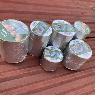 (Dài 10m, Rộng 10cm) Băng Keo, Keo Dán Chống Thấm, Chống Dột Taiko Nhật Bản Băng Keo Chống Thấm Dột,Vá Chám Vết Nứt Trần Sàn Nhà Taikomi Japan Băng keo chống thấm TAIKO Nhật Bản chắc chắn, chống thấm dột, dán tường, dán mái tôn, máng xối, lô gia