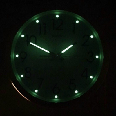 Đồng hồ treo tường KN-s25v dạ quang