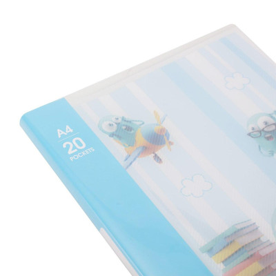 File Lá A4 Deli - EZ55002/EZ55102/EZ55202 Bằng Nhựa - Giao Mẫu Ngẫu Nhiên