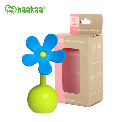 Combo Cốc hứng sữa Gen.2 và Nút hoa chặn Haakaa. Chất liệu silicone cao cấp, an toàn. Không chứa BPA, PVC và phthalate