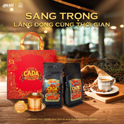 BỘ QUÀ CADA 100 NĂM