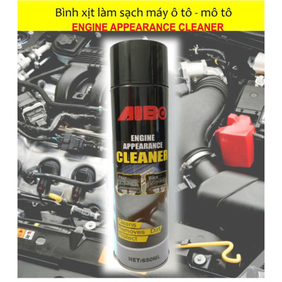 Bình Xịt Bọt Tẩy Rửa Động Cơ Ô Tô AIBO Hiệu Năng Vượt Trội: Vệ Sinh Han Gỉ, Dầu Nhớt, Làm Mới Lóc Máy – 