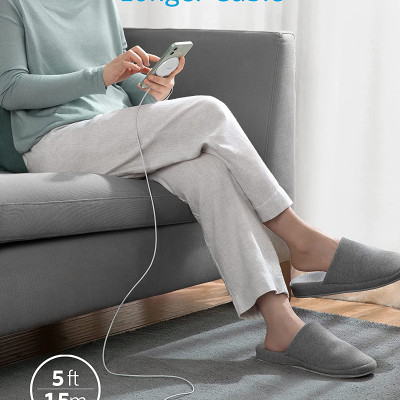 Đế sạc không dây từ tính ANKER PowerWave 7,5W - A2565 - Tương thích từ iPhone 12 trở lên.