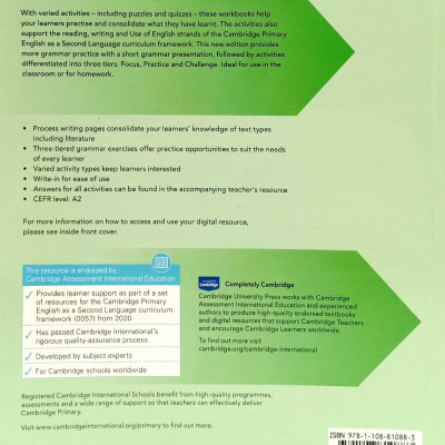 Cambridge Global English Workbook 4 With Digital Access (1 Year)