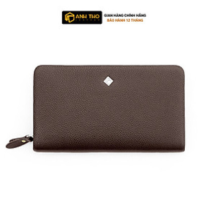 Ví cầm tay VICTOR - 1 dây kéo | Anh Tho leather