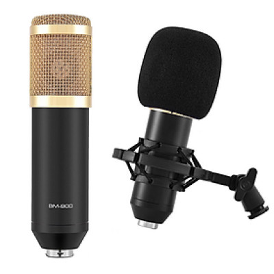 SOAIY Micro karaoke thu âm chuyên nghiệp BM900 - Hàng Nhập Khẩu