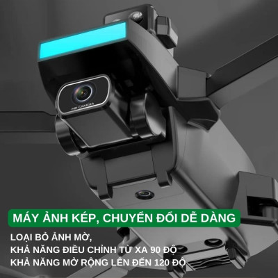 Flycam ZLL SG107 MAX - Thiết bị bay trang bị động cơ không chổi than kết hợp cảm biến tránh vật cản, bay đến 20 phút - Hàng nhập khẩu