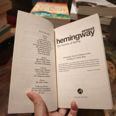 Sách - The Torrents Of Spring by Ernest Hemingway - Fiction/ Classics/ Literature in English