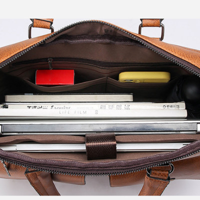 Túi xách da chống sốc laptop surface, túi công sở nam nữ cặp đựng laptop có dây đeo chéo