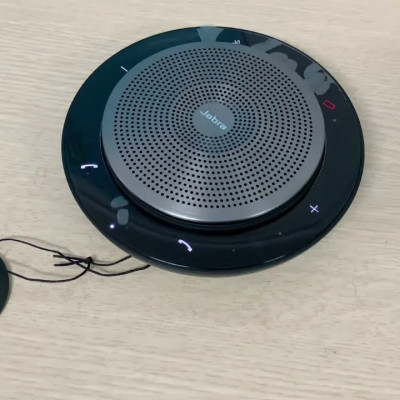 Jabra 750 MS - Micro Kèm Loa Hội Nghị Trực Tuyến Cho Nhóm 6 Người, Tích Hợp Microsoft Teams, Kết Nối Bluetooth Trong 30m- Hàng chính hãng