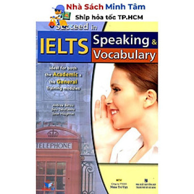 Sách - Suceed In IELTS Speaking & Vocabulary (Kèm CD) - Nhân Trí Việt