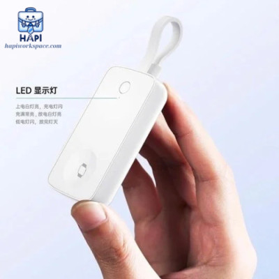Sạc dự phòng không dây hàng chính hãng WiWU ARK 2-in-1 2000mAh Wi-M22: Sạc đồng hồ nhà "Táo", tai nghe, bàn phím, chuột