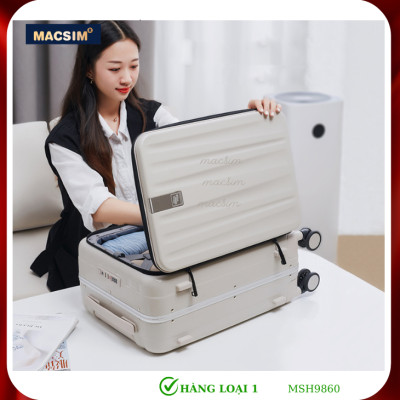 Vali cao cấp Macsim Hanke MSH9860 26 inch đen- Hàng loại 1