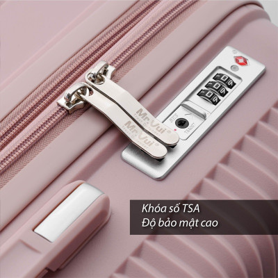 Vali Nhựa 24 inch MR VUI 213 - Hàng Chính Hãng