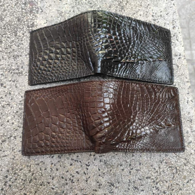 SIÊU PHẨM..! Ví nam da bắp tay cá sấu 