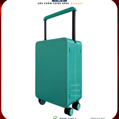 Vali cao cấp Macsim SMLV2301 cỡ 20 inch màu xanh (green)- Hàng loại 1