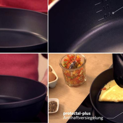 Chảo Chống Dính Fissler Alux Cao Cấp Loại (24cm) - Phân Phối Chính Hãng