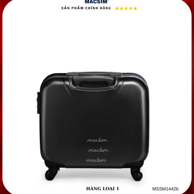 Vali cao cấp Macsim Smooire MSSM1442-b cỡ 16 inch màu đen - Hàng loại 1