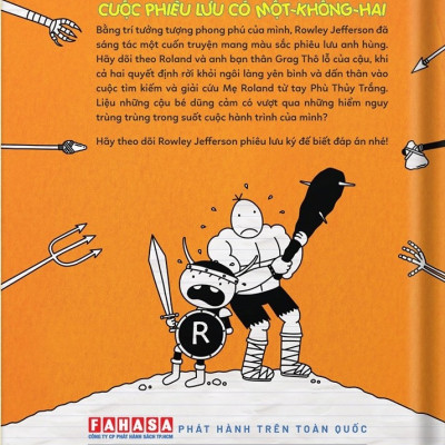 Nhật ký cậu bé siêu thân thiện Tập 2  Rowley Phiêu Lưu Ký - Bản Tiếng Việt