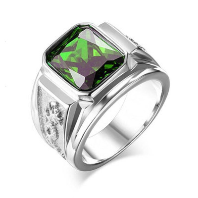 Nhẫn nam titan cao cấp thời trang kiểu chạm rồng 2 bên trangsucpt đá đen thép không gỉ PTNNA251