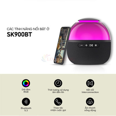 Loa Bluetooth Havit SK900BT - Hàng chính hãng