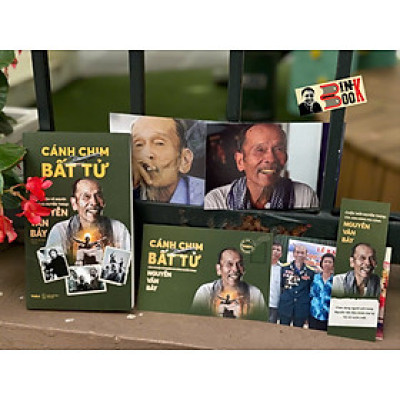 (Bìa mềm, Tặng kèm Bookmark, Postcard) CÁNH CHIM BẤT TỬ - Câu chuyện về người phi công huyền thoại Nguyễn Văn Bảy - Waka