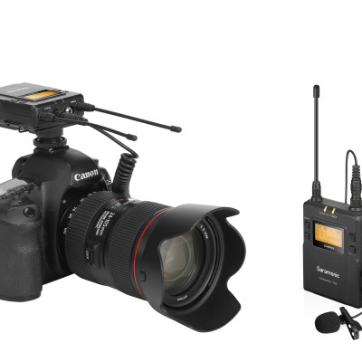Bộ Micro Thu Âm Không Dây Saramonic Uwmic9 Kit1 - Quay Phim / Vlog / Livestream - Hàng Chính Hãng 